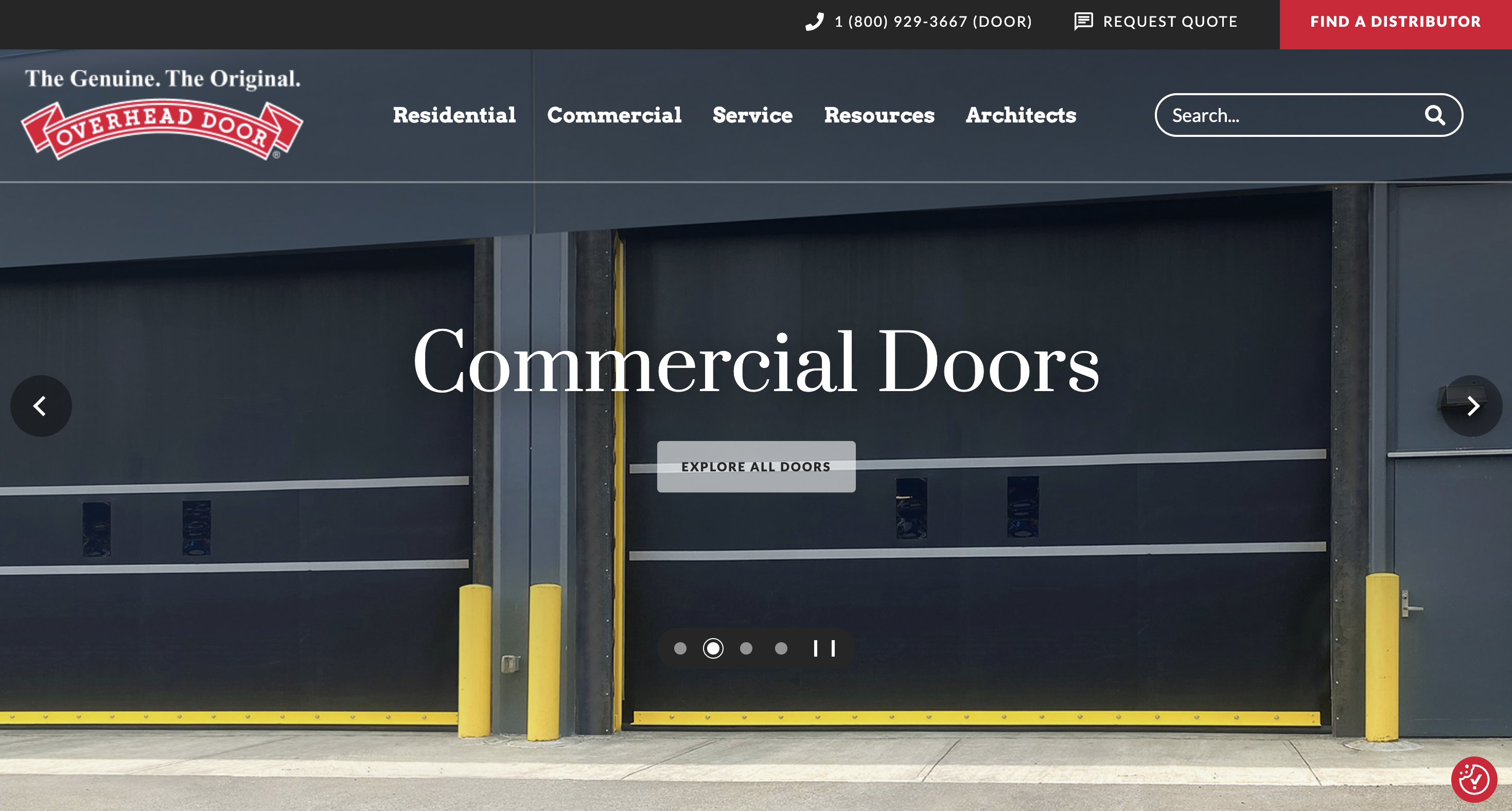 Overhead website